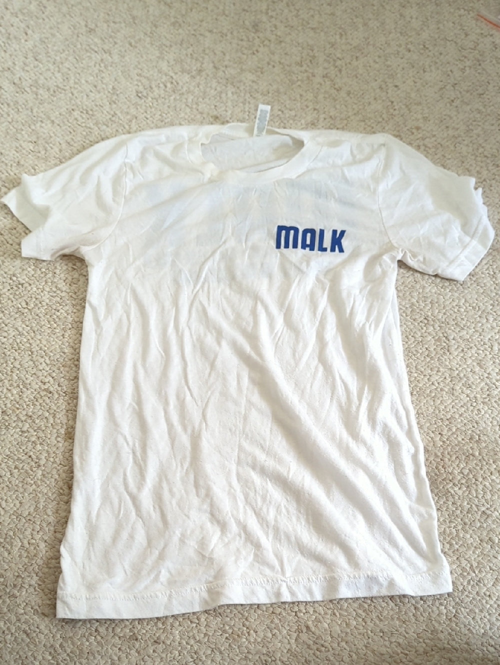 White Short-Sleeve Crewneck T-Shirt
